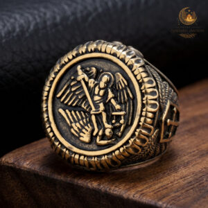 bague Saint Michel Conquérant